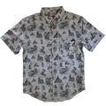 RSVLTS Dragon's Kiss MCM London Kunuflex Shirt Medium