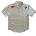 RSVLTS Dallas Longhorn Roper Kunuflex Shirt Medium