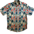 RSVLTS Disney Mickey Mouse Tropical Bamboo Shirt Medium