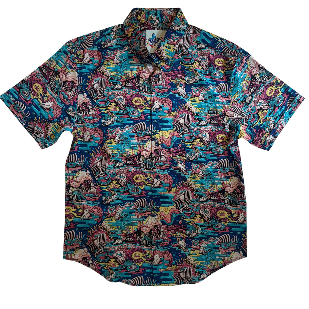 RSVLTS Denver Colorado Vibin' Kunuflex Shirt Medium