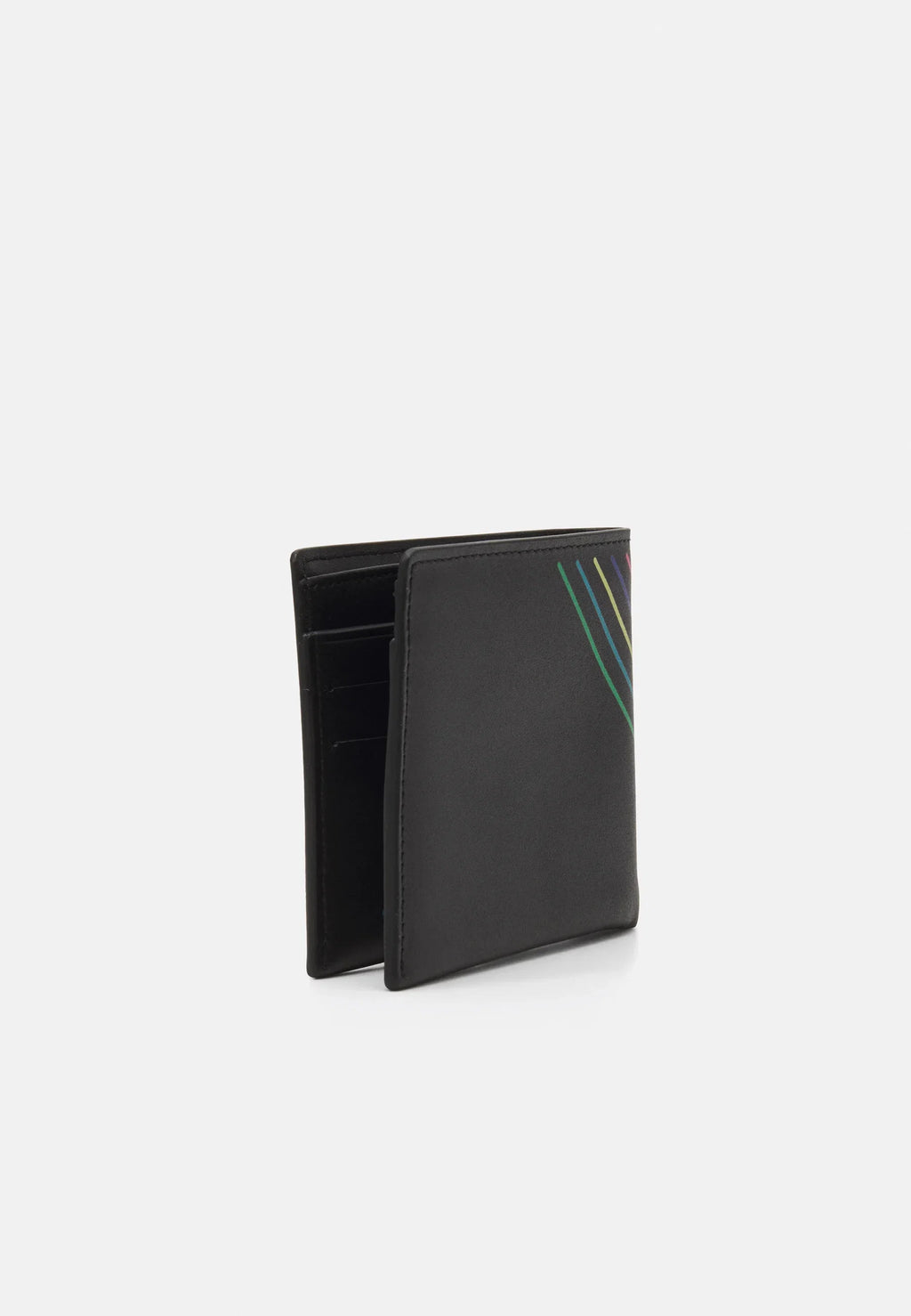 PS Paul Smith Signature Stripe Billfold Wallet angled view