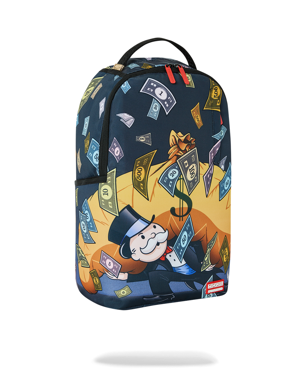 Sprayground Monopoly Heavybags Backpack detail view