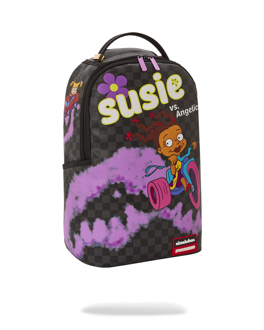 Sprayground Rugrats Susie Leave Em In The Dust Backpack detail view