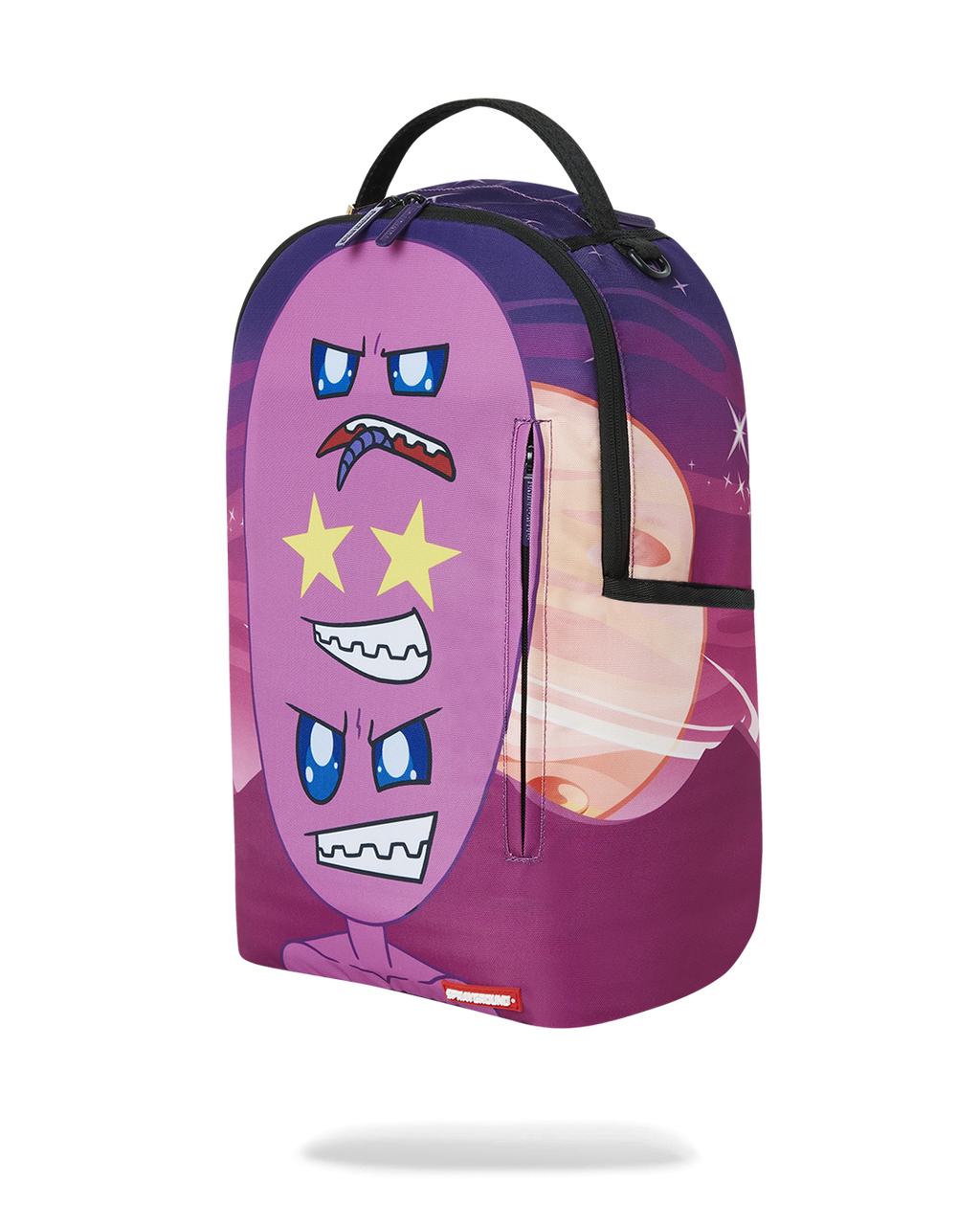 Sprayground Aliens Aliens Aliens Backpack side view