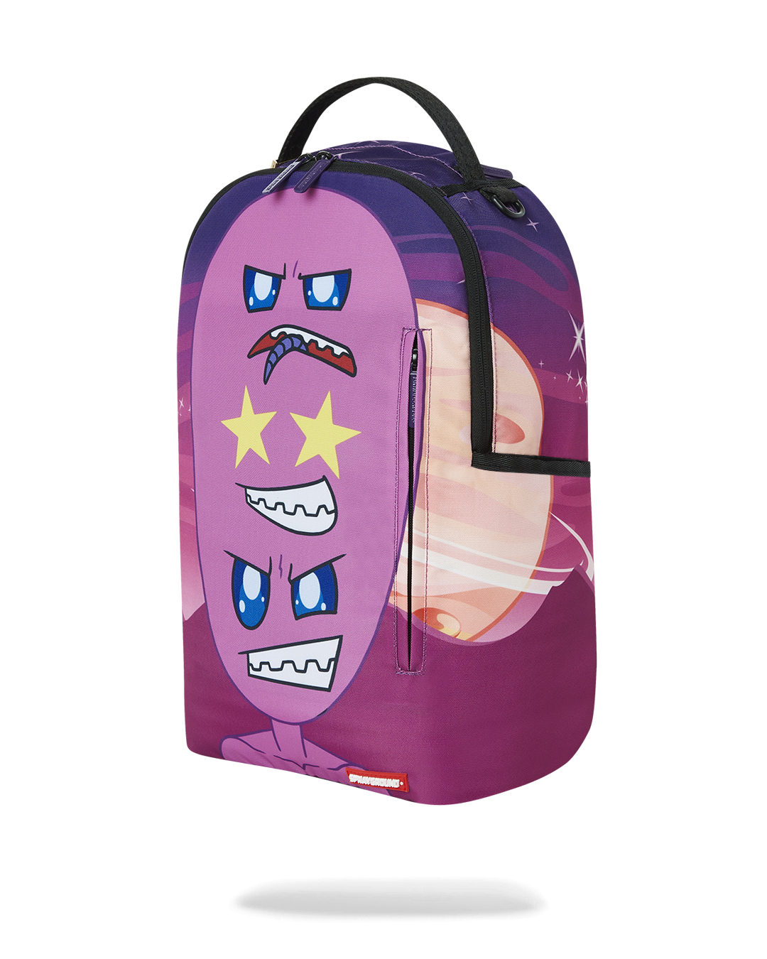 Sprayground Aliens Aliens Aliens Backpack side view