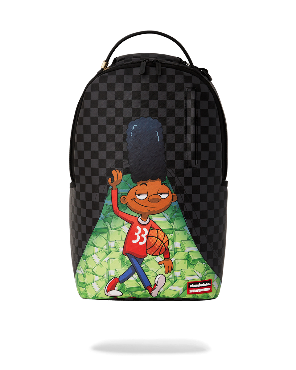 Sprayground Hey Arnold Gerald Money Backpack angled view