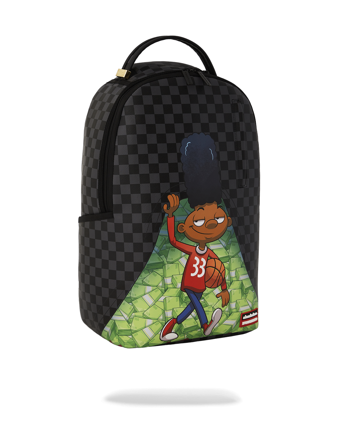 Sprayground Hey Arnold Gerald Money Backpack front view