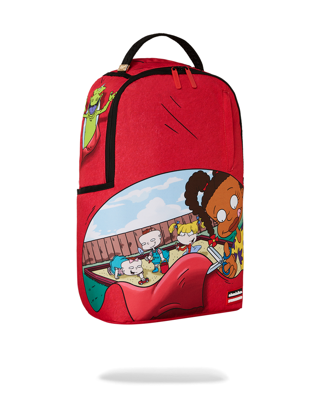 Sprayground Rugrats Susie Arts and Crafts Shark Backpack front view