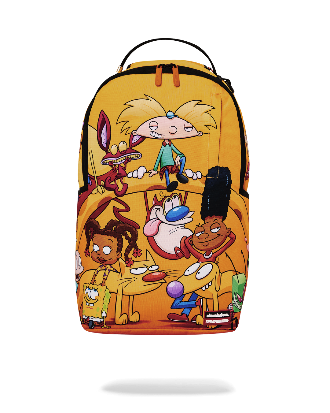 Sprayground 90s Nick CatDog Shark Mouth Backpack front view