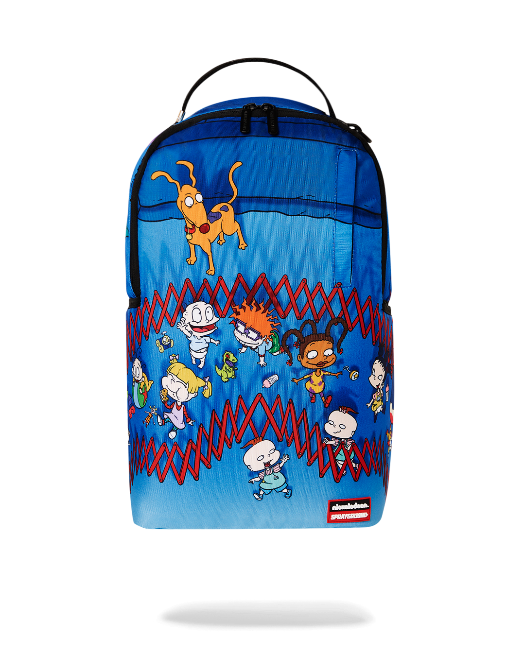 Sprayground Rugrats Playpen Sharkmouth Backpack detail view