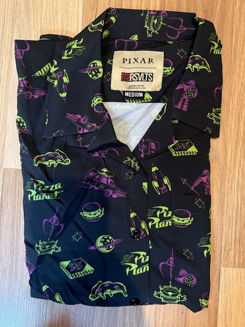 RSVLTS Disney Pixar Toy Story Cleared to Enter Kunuflex Shirt Medium