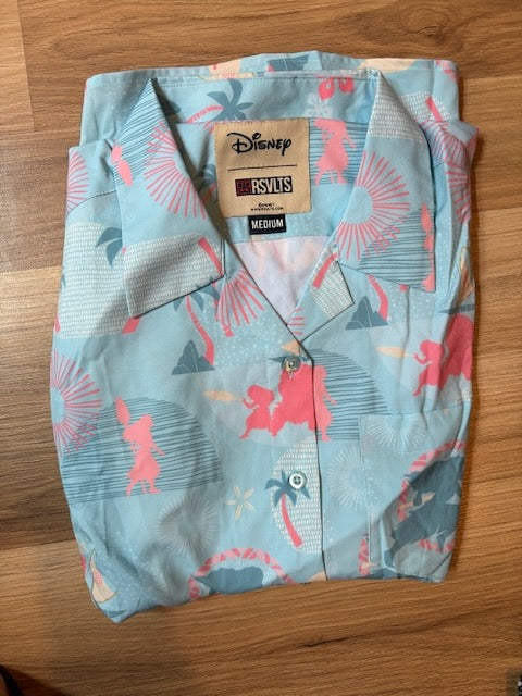 RSVLTS Disney Moana Wayfinding Kunuflex Shirt Medium