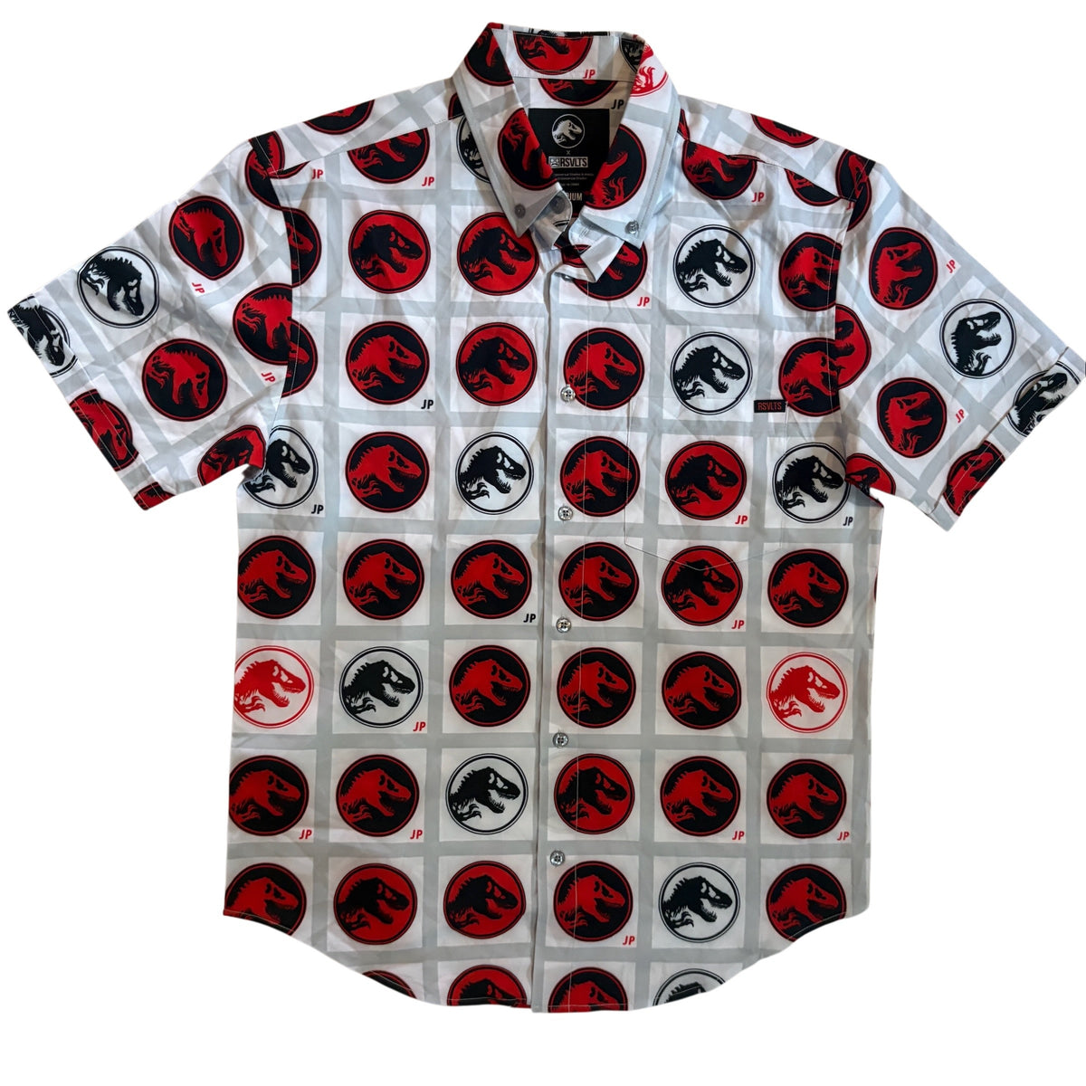 RSVLTS Jurassic Park JP Logo – Universal Studios Exclusive – KUNUFLEX Shirt (M)