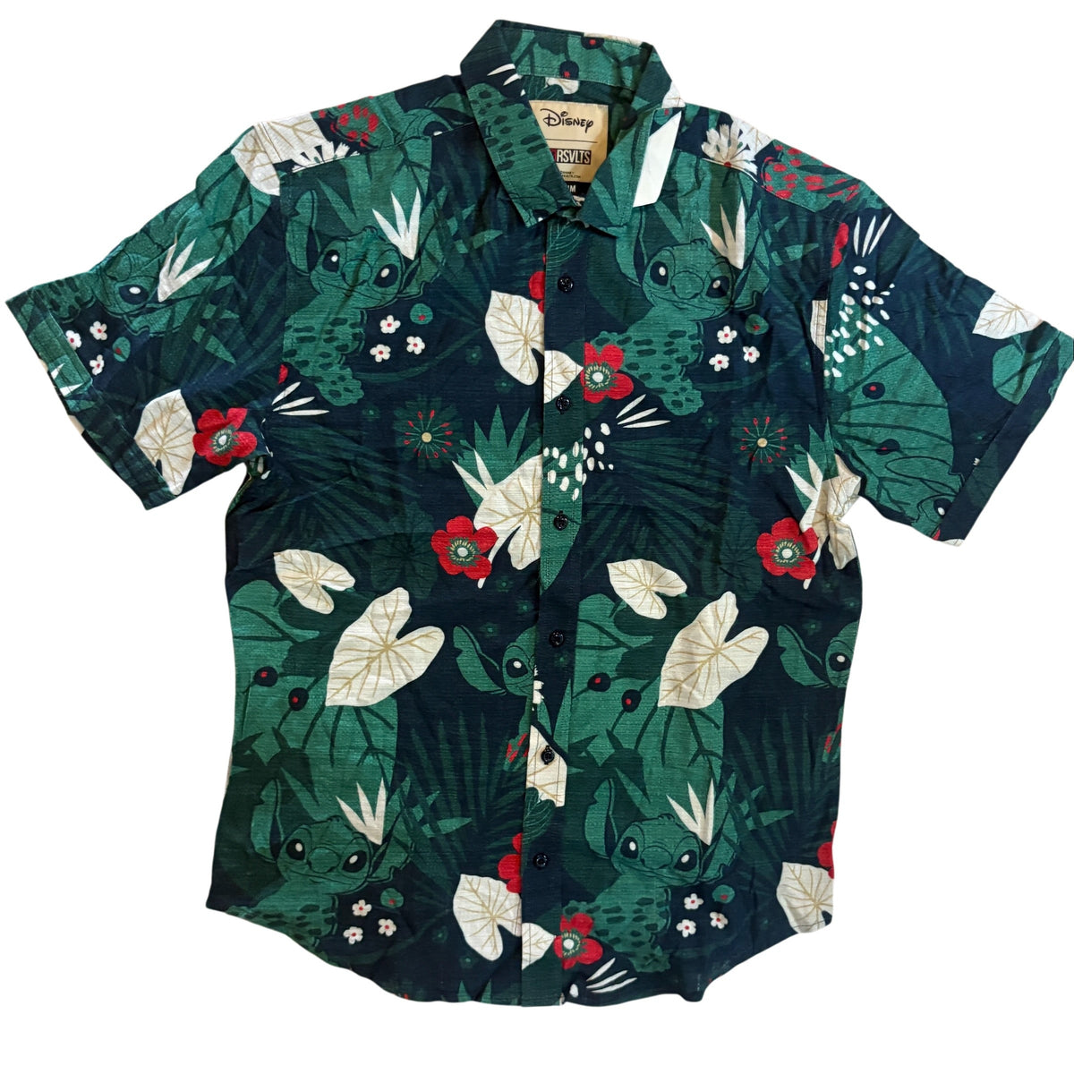 RSVLTS Disney Lilo & Stitch Stitch (Bamboo) – Disney Store Exclusive – KUNUFLEX Shirt (M)