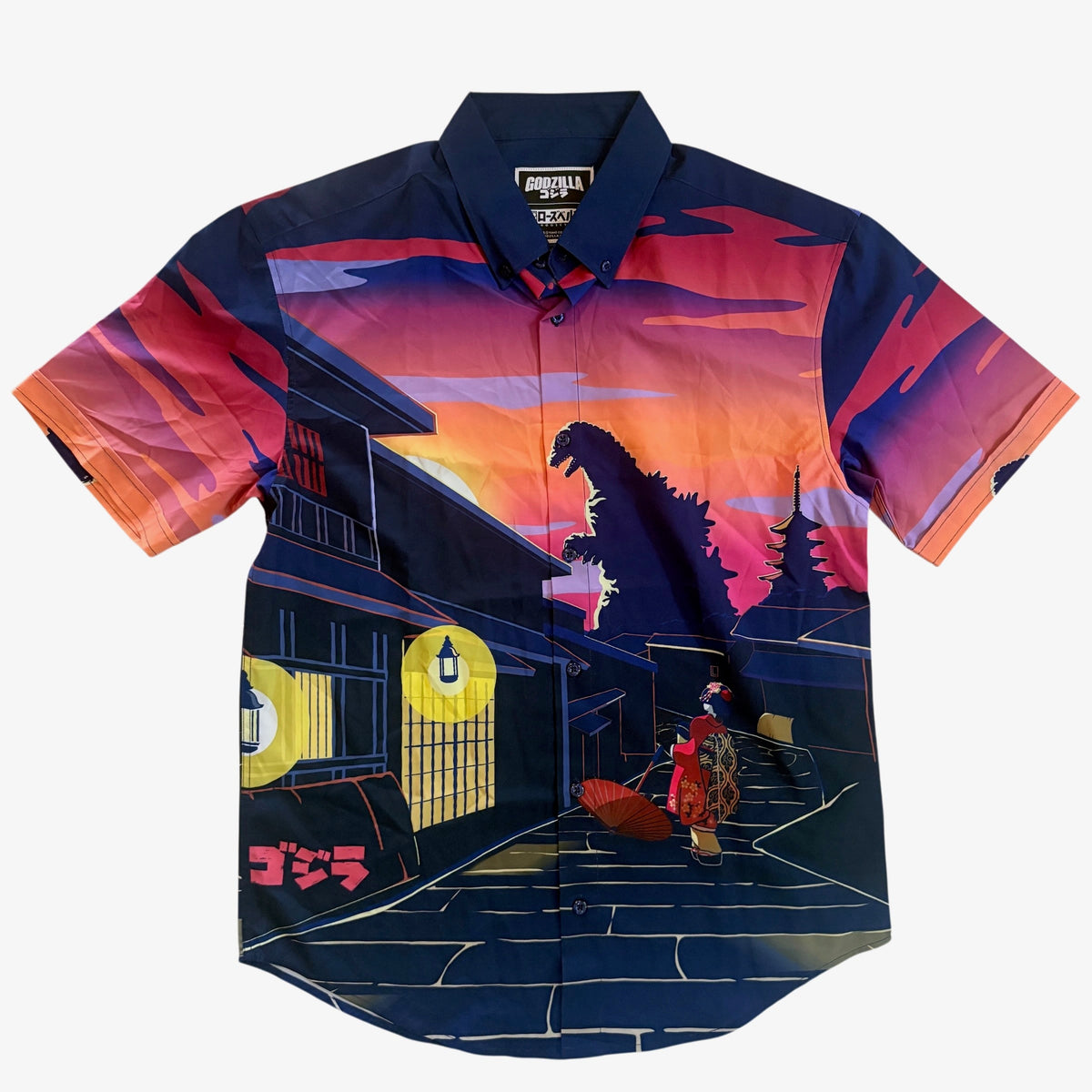 RSVLTS Godzilla Night Falls, Godzilla Rises – Emerald City Comic Con Exclusive – KUNUFLEX Shirt (M)