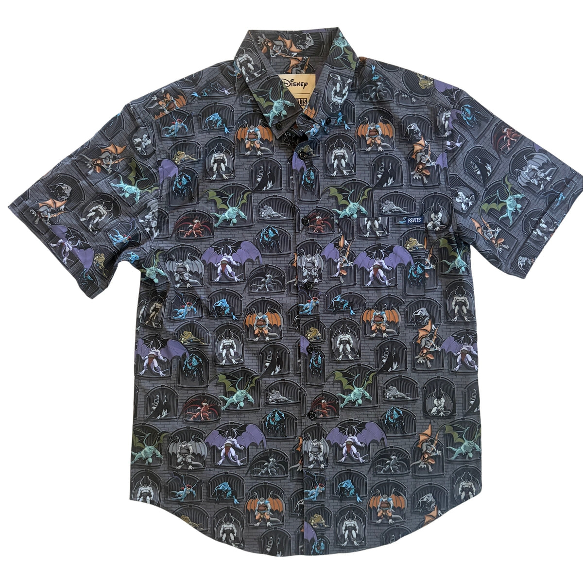 RSVLTS Disney Gargoyles Defenders of the Night – New York Comic Con Exclusive – KUNUFLEX Shirt (M)