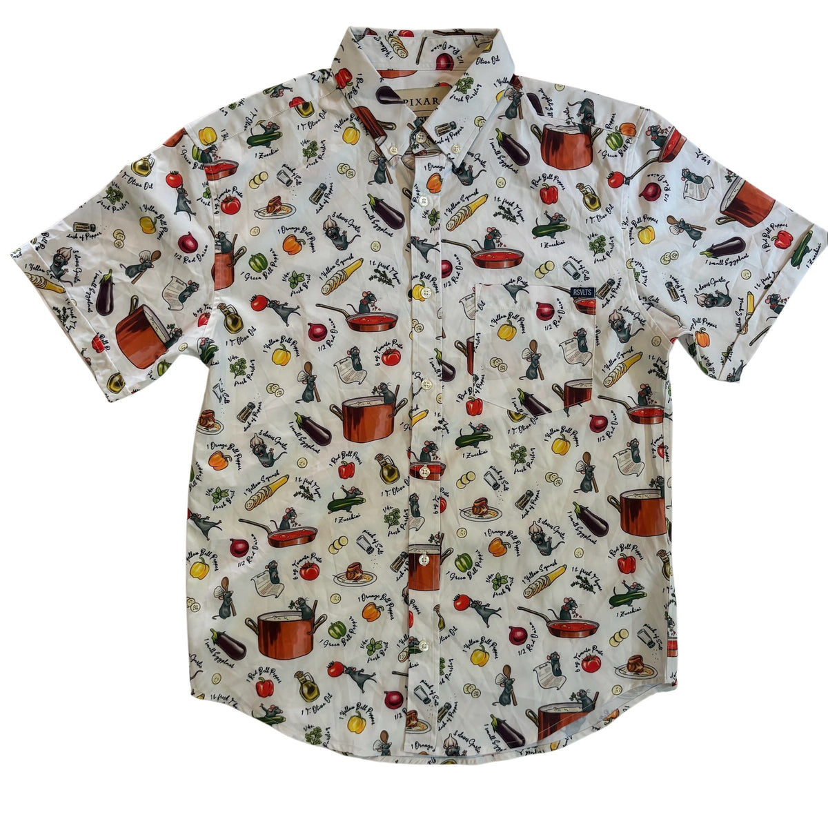 RSVLTS Disney Pixar Ratatouille Bon Rat-Pétit – KUNUFLEX Shirt (M)