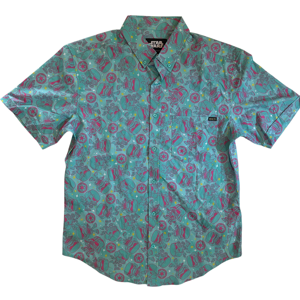 RSVLTS Star Wars Neon Troopers (City Connect Army) – San Diego Comic Con Exclusive – KUNUFLEX Shirt (M)