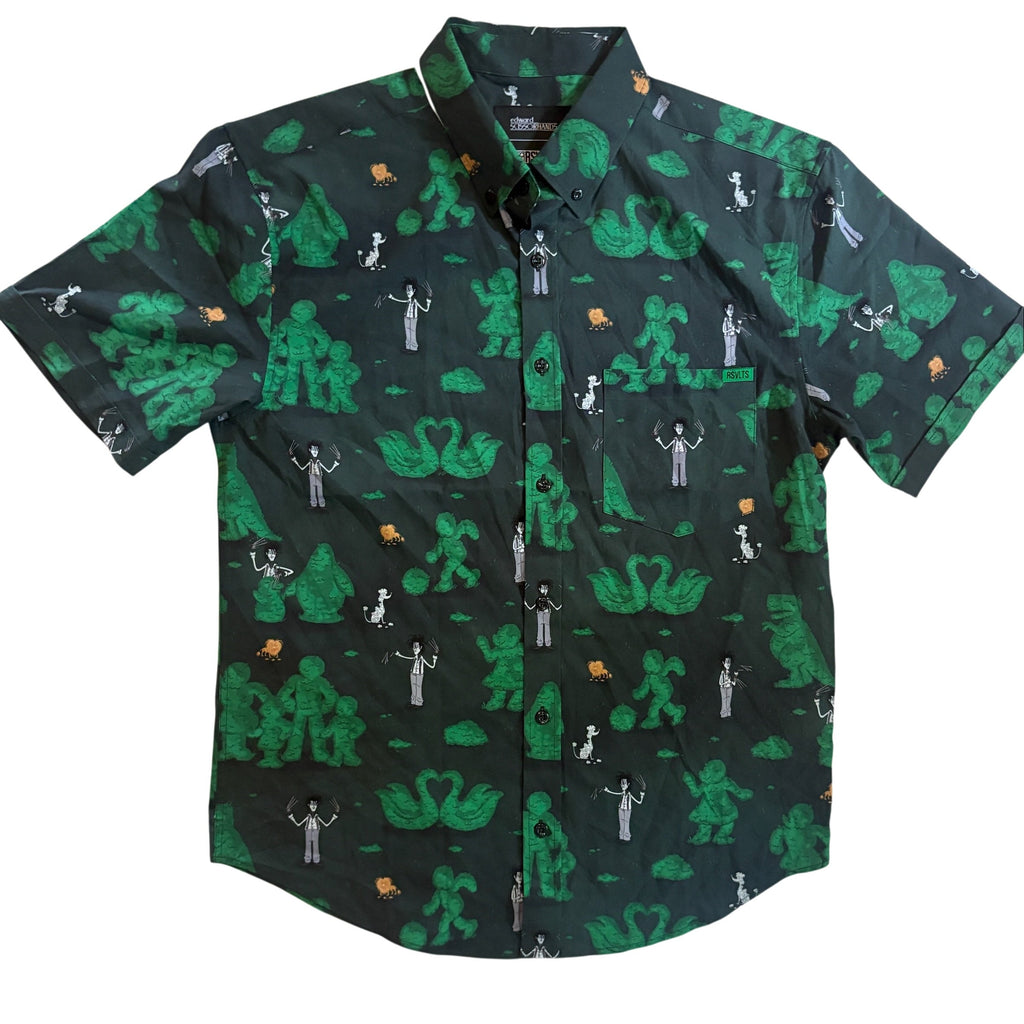 RSVLTS Edward Scissorhands I'm Not Done Yet – New York Comic Con Exclusive – KUNUFLEX Shirt (M)