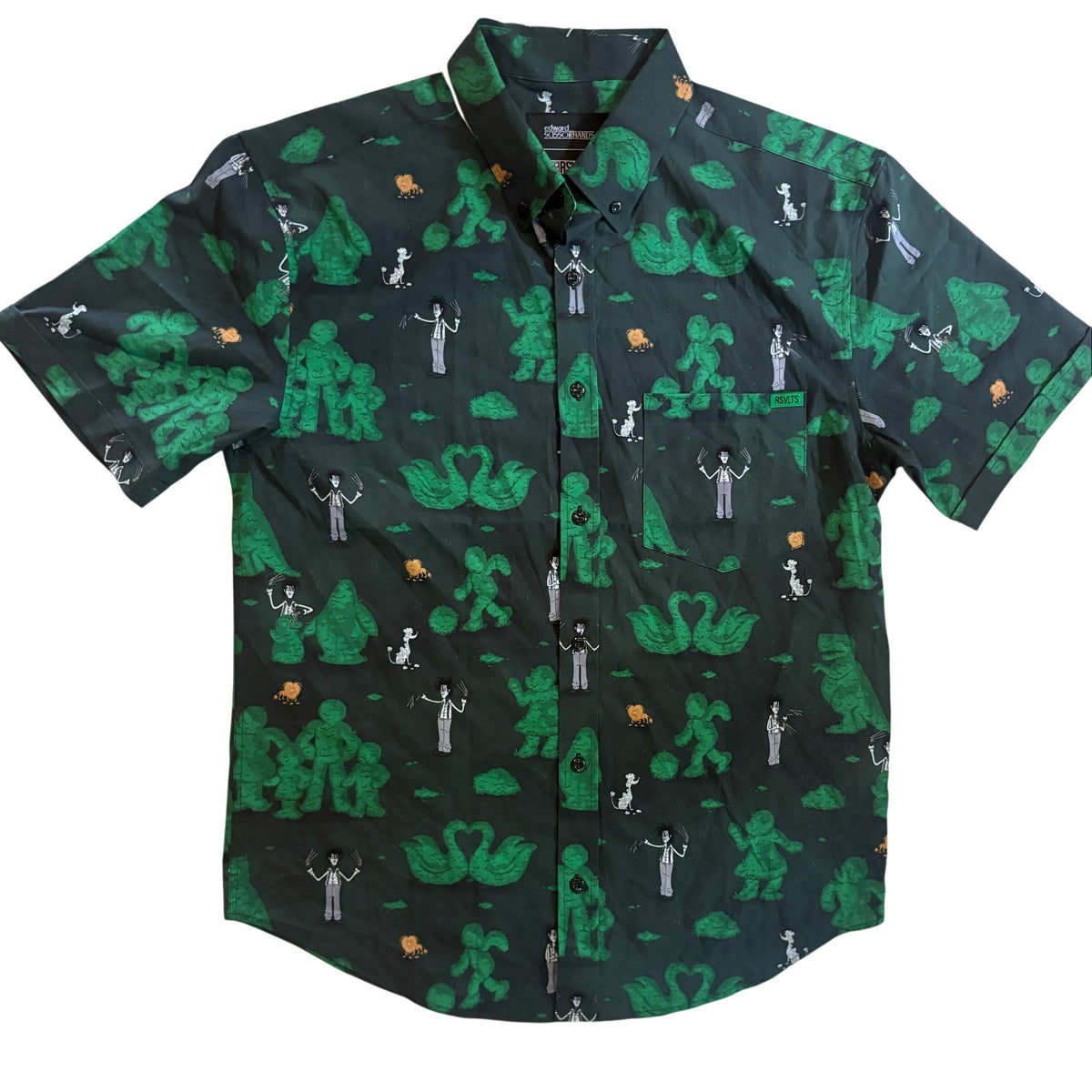 RSVLTS Edward Scissorhands I'm Not Done Yet – New York Comic Con Exclusive – KUNUFLEX Shirt (M)