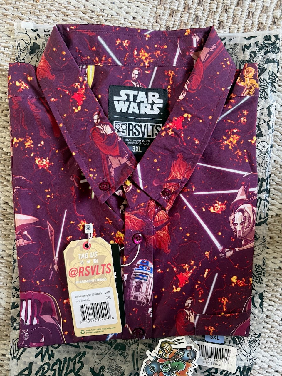RSVLTS Star Wars Sith Montage KUNUFLEX Shirt