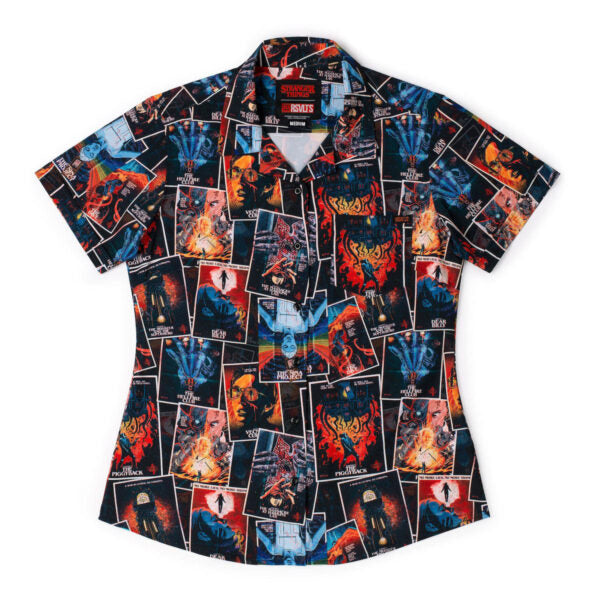 RSVLTS Stranger Things The Art of Four Kunuflex Shirt Medium