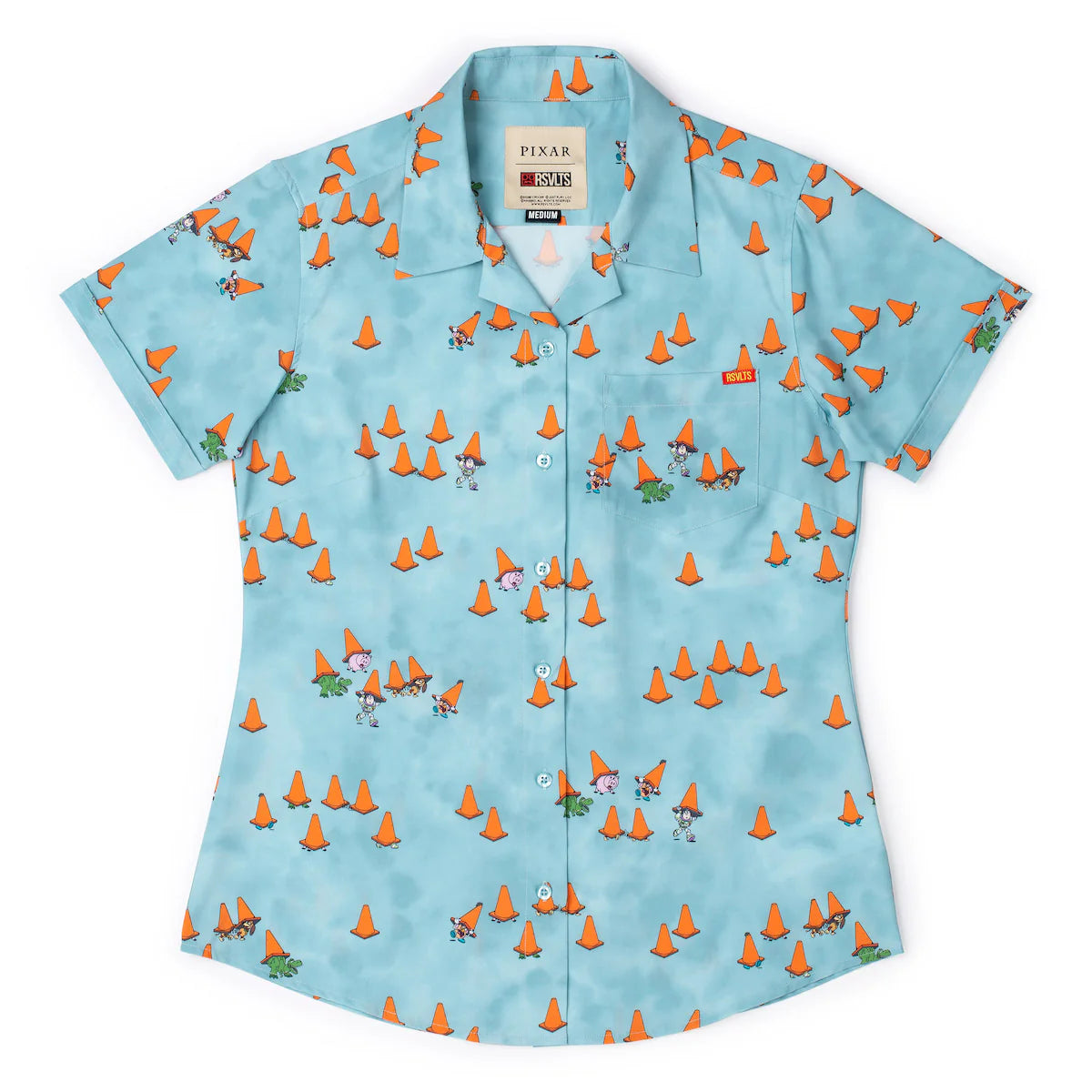 RSVLTS Disney Pixar Toy Story Drop Kunuflex Shirt Medium