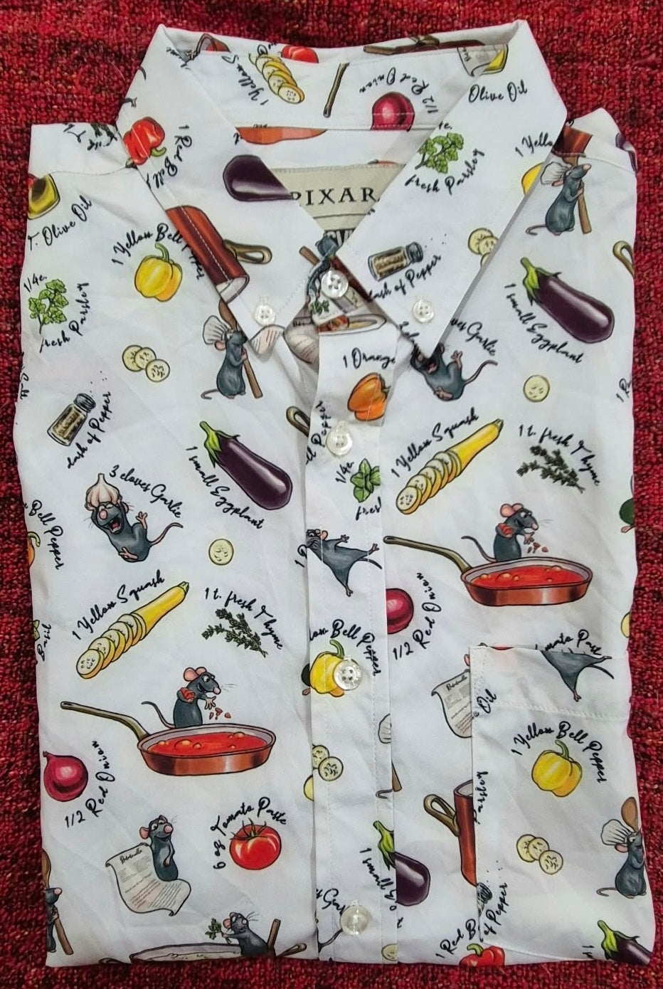 RSVLTS Disney Pixar Ratatouille Bon Rat-Pétit – KUNUFLEX Shirt (M)