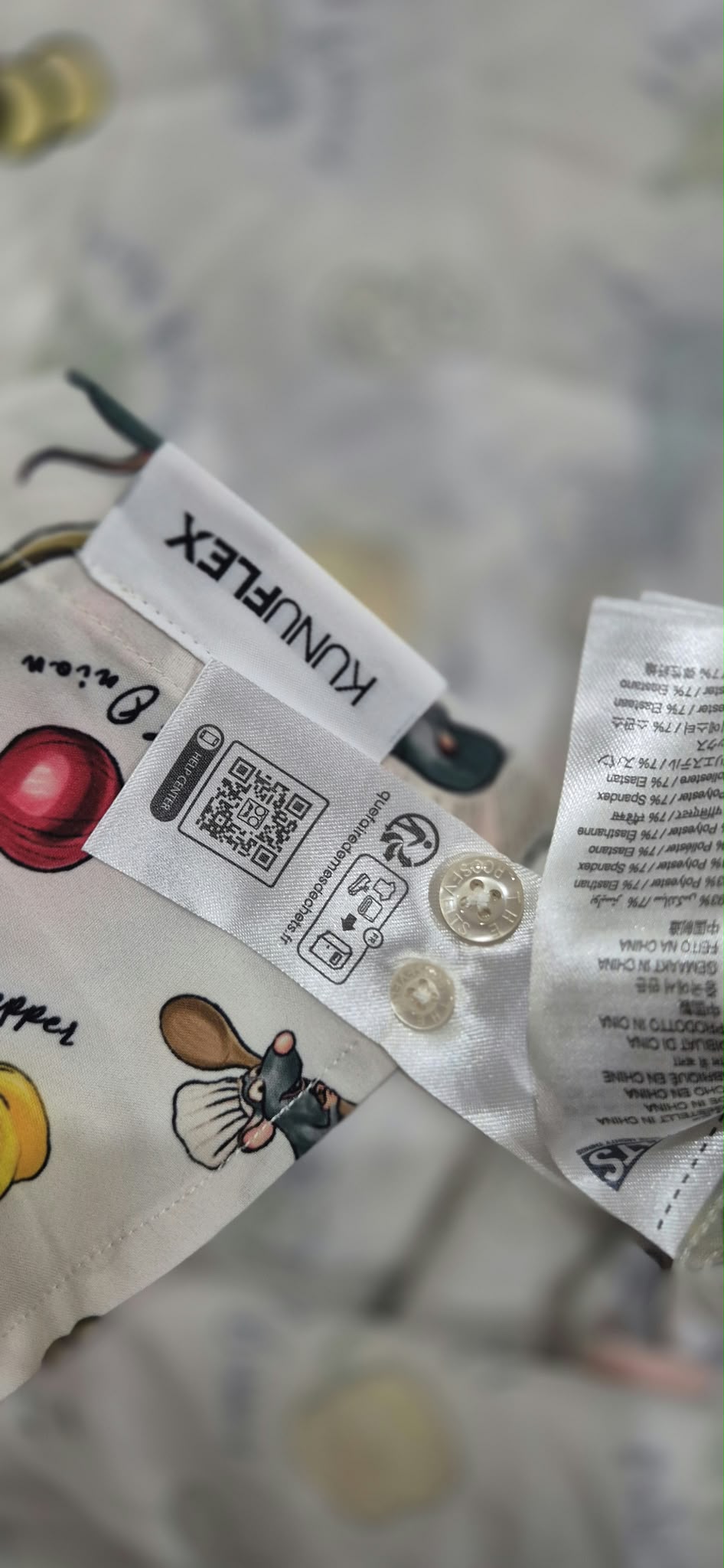 RSVLTS Disney Pixar Ratatouille Bon Rat-Pétit – KUNUFLEX Shirt (M)