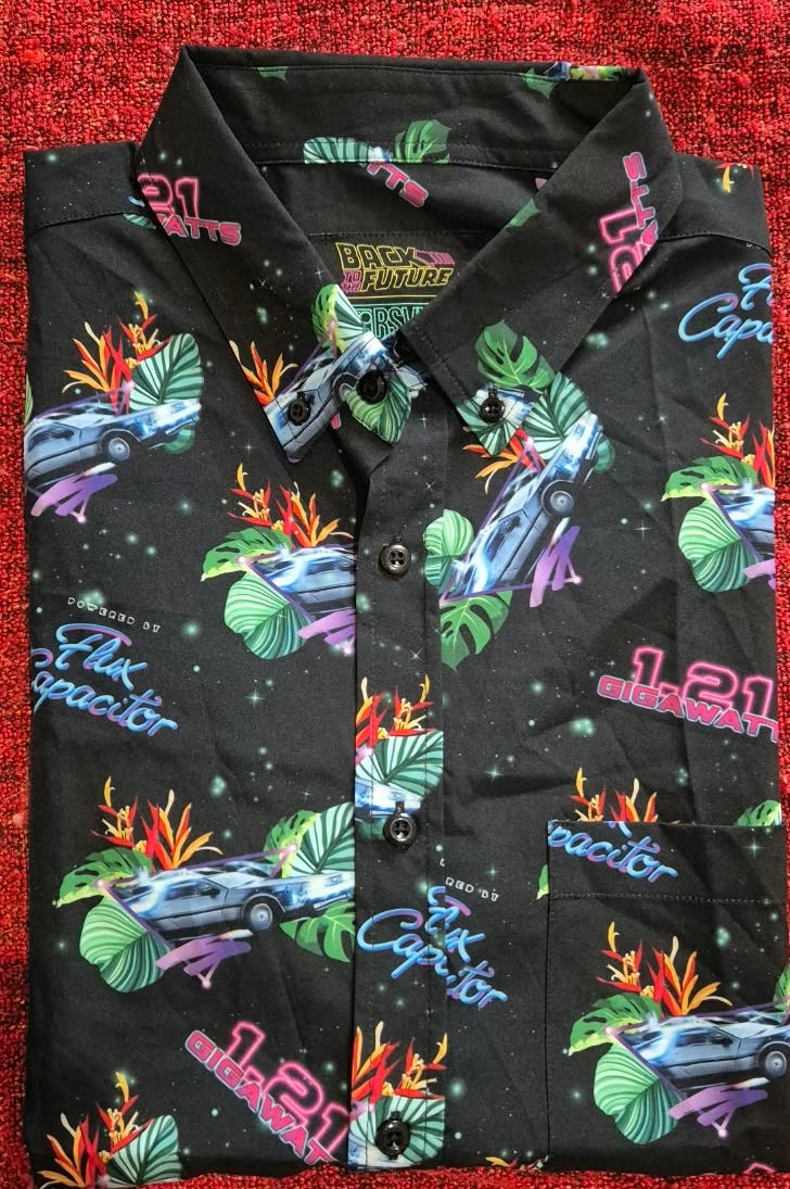 RSVLTS Back to the Future "1.21 Gigawatts" KUNUFLEX Shirt Medium