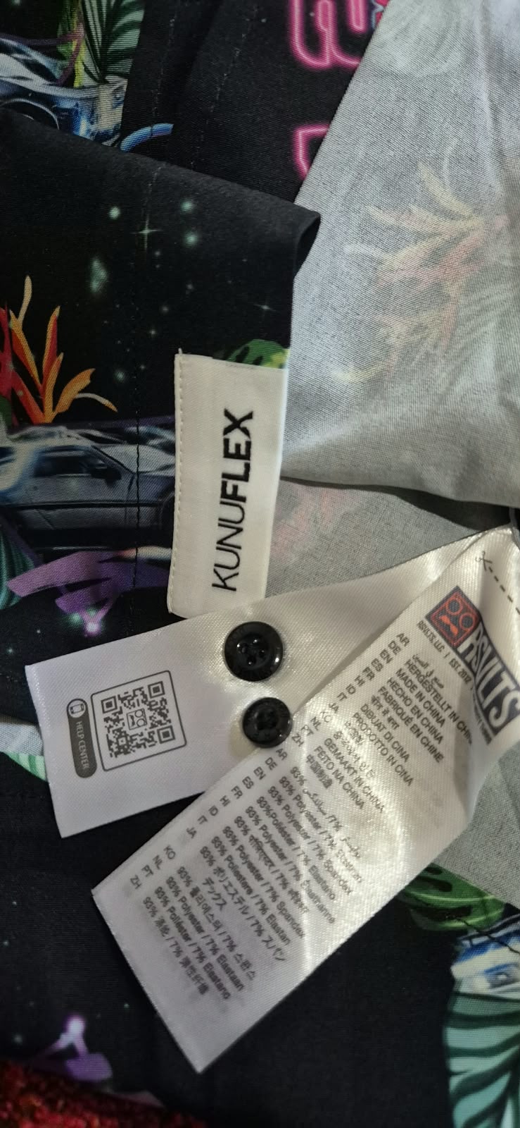 RSVLTS Back to the Future "1.21 Gigawatts" KUNUFLEX Shirt Medium
