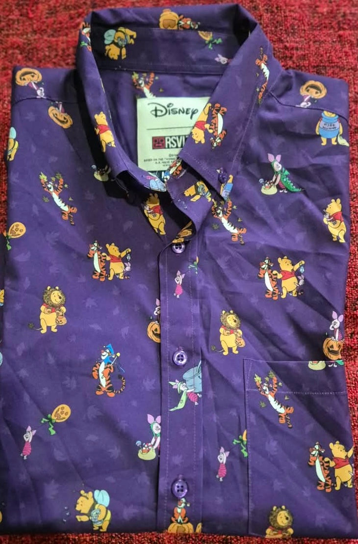 RSVLTS Disney Winnie the Pooh Tricks & Hunny Treats (Purple) – FanX Salt Lake City Exclusive – KUNUFLEX Shirt (M)