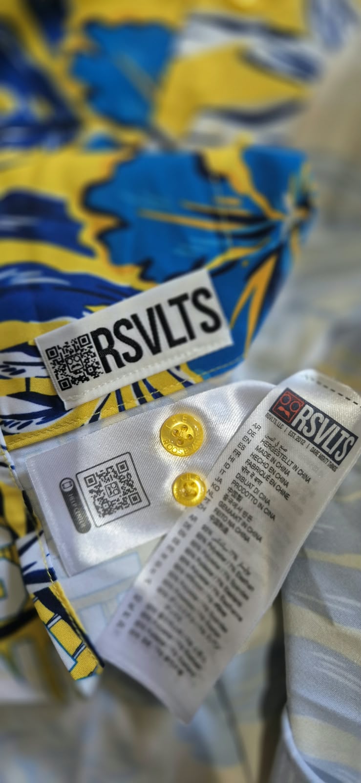 RSVLTS Floral City Los Angeles 2025 Kunuflex Shirt Medium