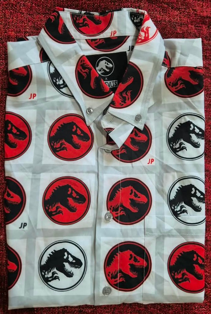RSVLTS Jurassic Park JP Logo – Universal Studios Exclusive – KUNUFLEX Shirt (M)