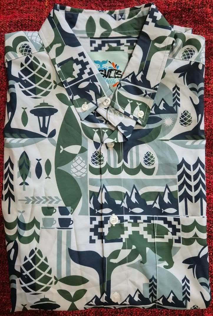 RSVLTS Wild Washington – Emerald City Comic Con Exclusive – KUNUFLEX Shirt (M)
