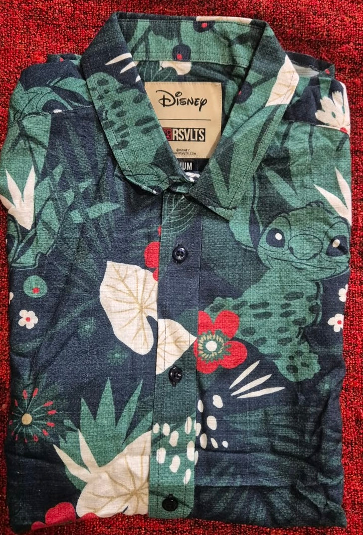 RSVLTS Disney Lilo & Stitch Stitch (Bamboo) – Disney Store Exclusive – KUNUFLEX Shirt (M)