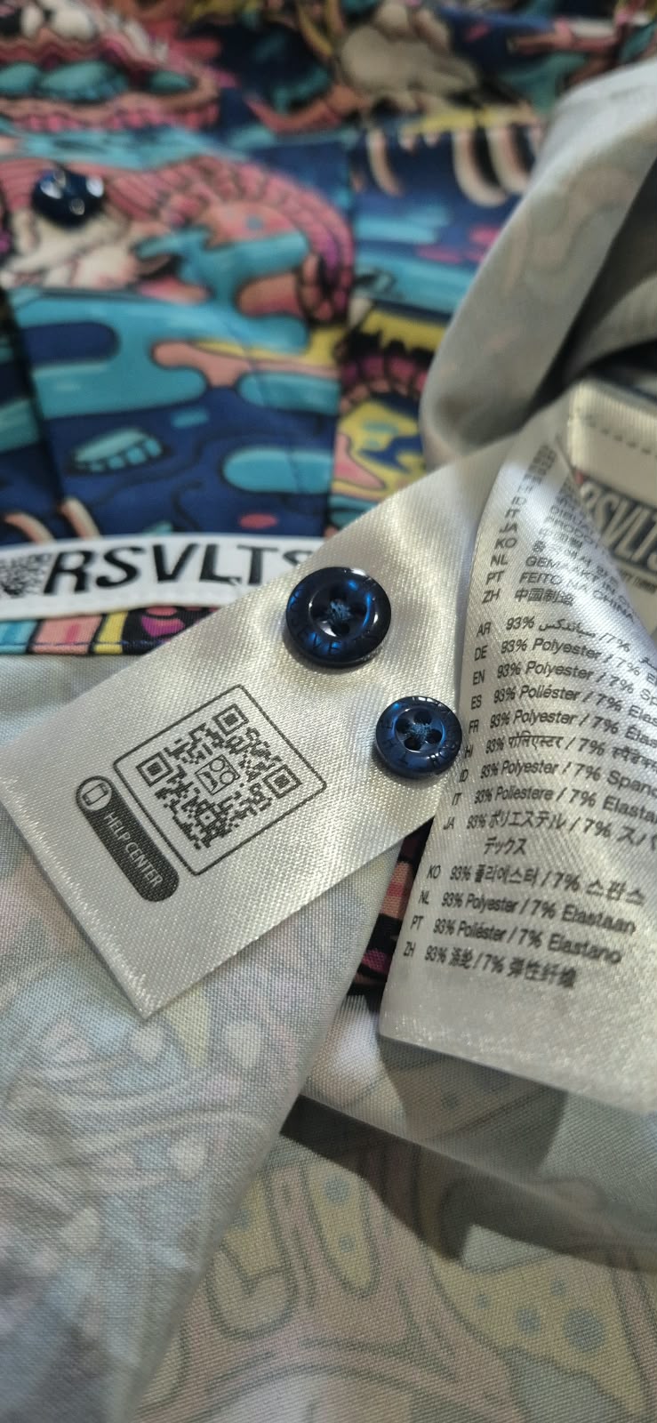 RSVLTS Denver Colorado Vibin' Kunuflex Shirt Medium