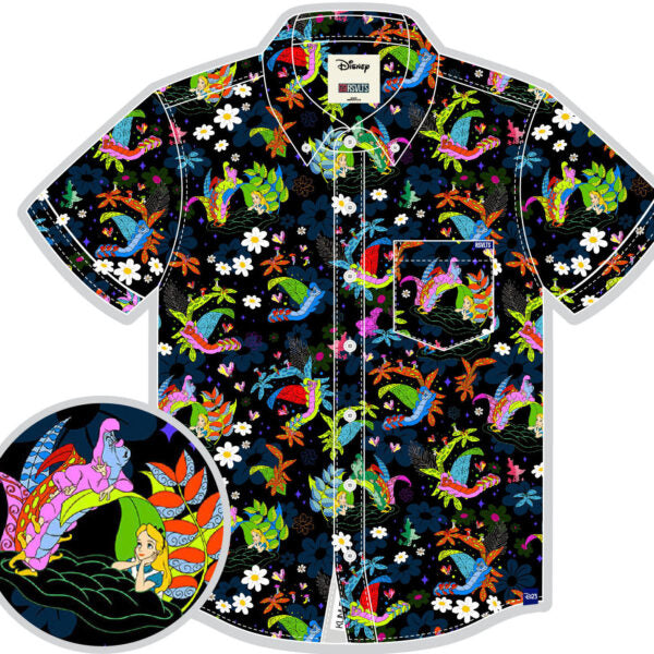 RSVLTS Disney Alice in Wonderland Who Are You KUNUFLEX Shirt