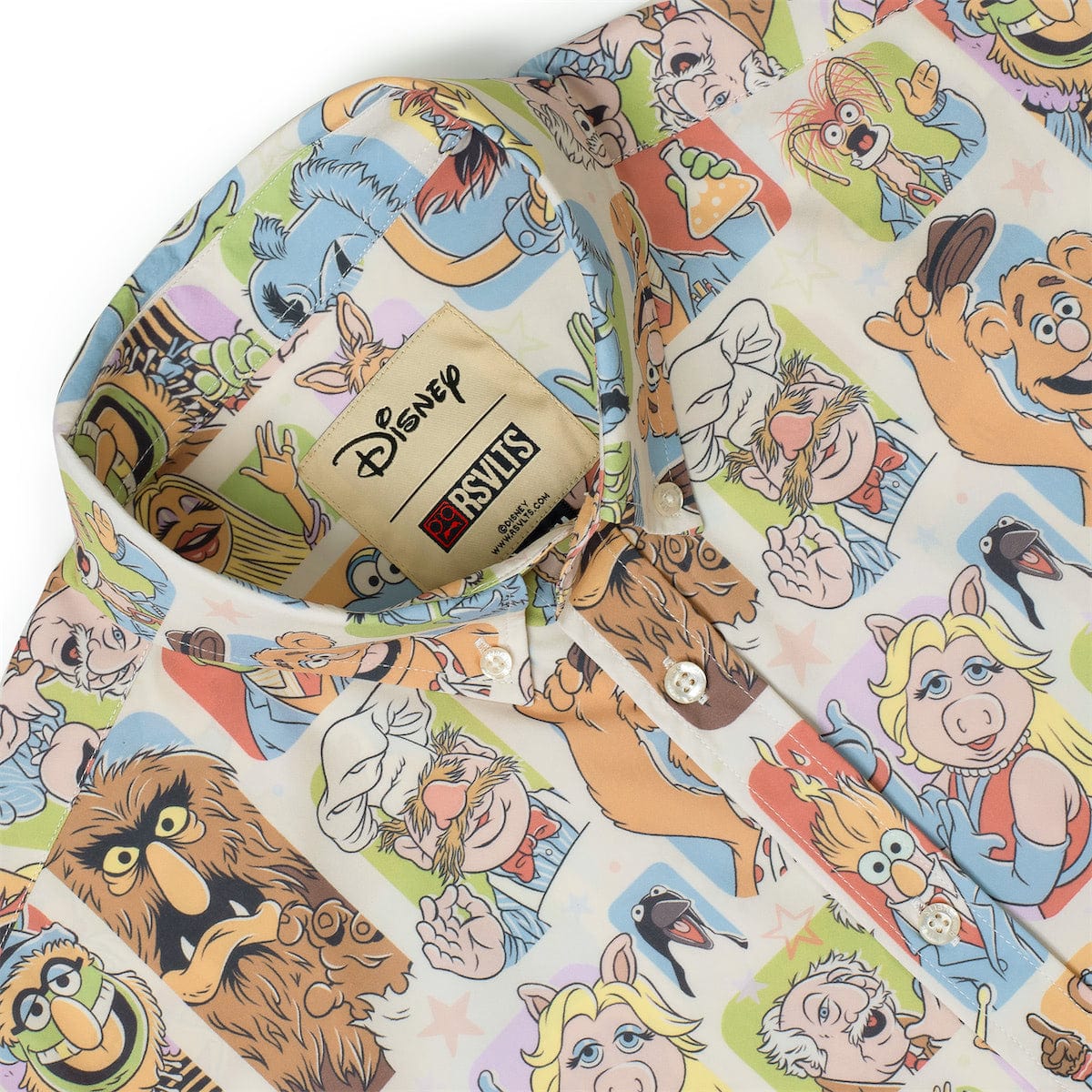 RSVLTS Disney Time to Meet the Muppets KUNUFLEX Shirt