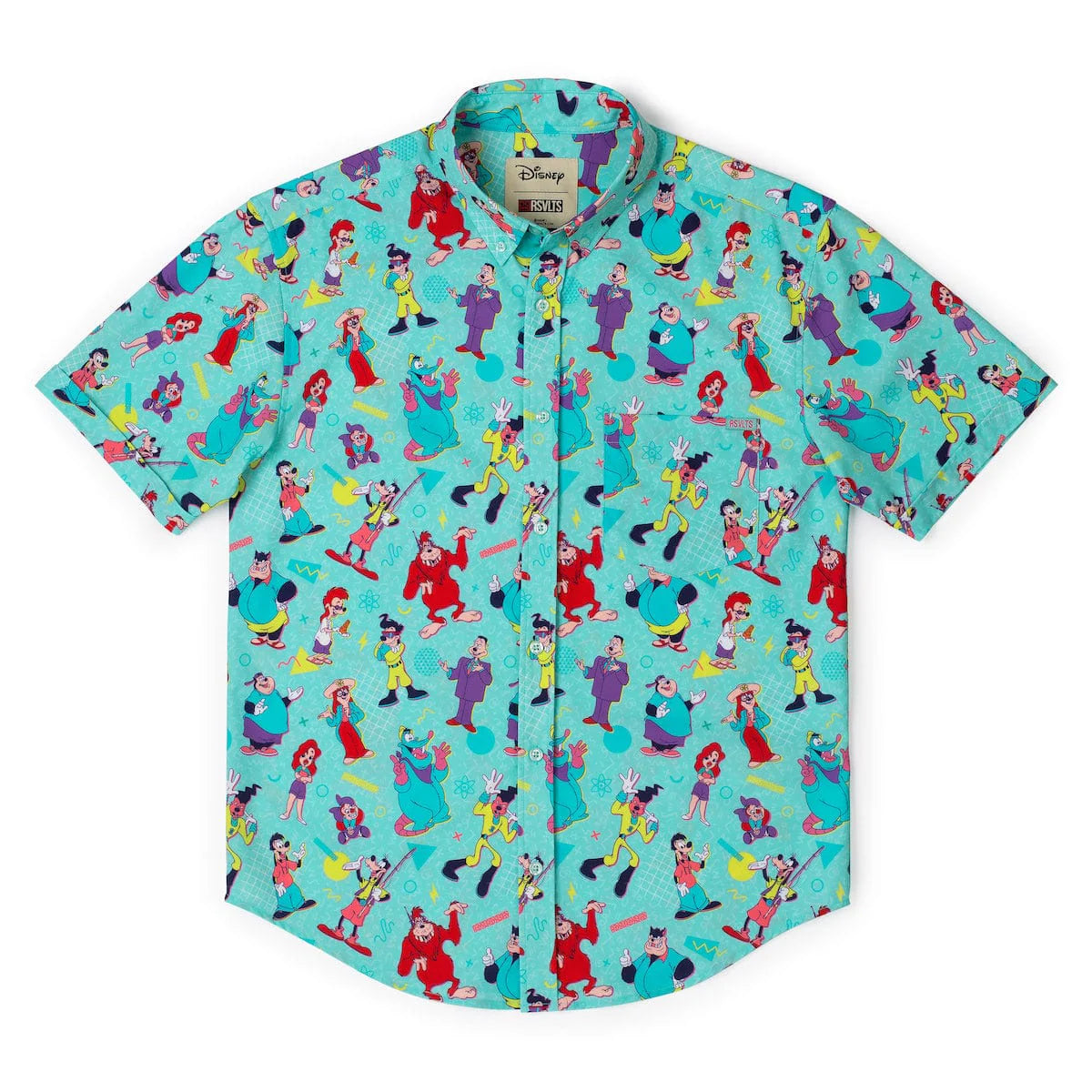 RSVLTS Disney The Whole Goofin Gang KUNUFLEX Shirt