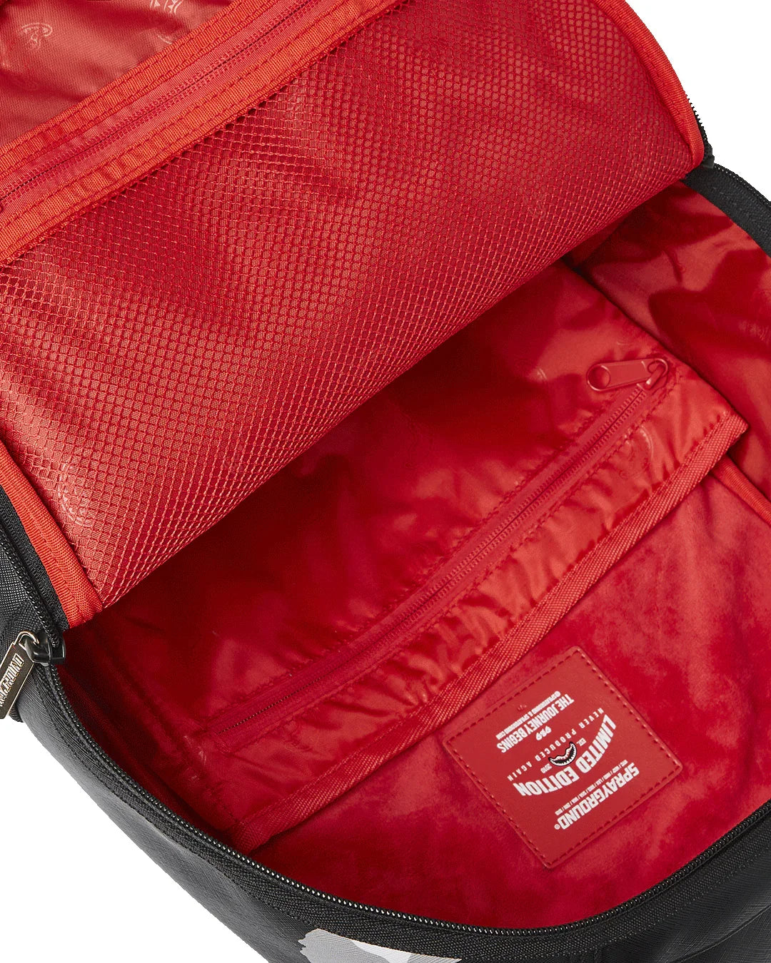 Sprayground Shark Central Midtown Backpack detail view