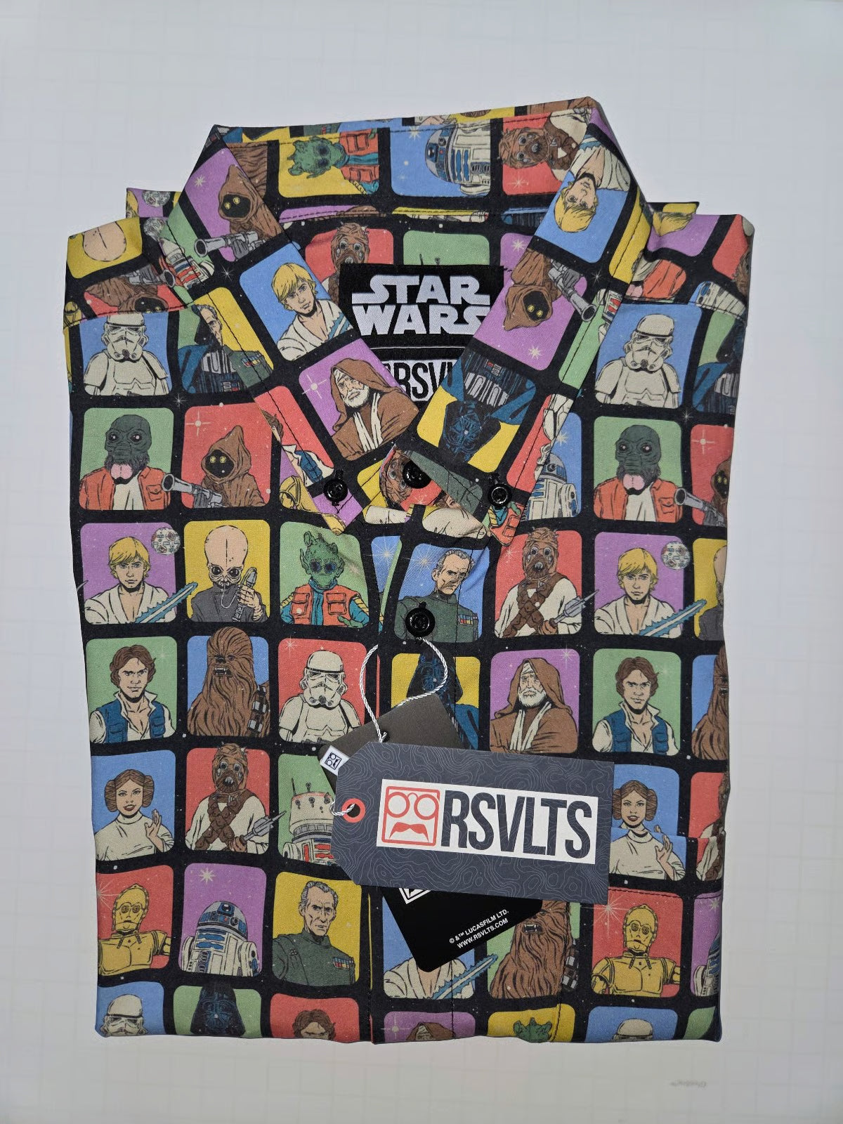 RSVLTS Star Wars Colour Blocks KUNUFLEX Shirt