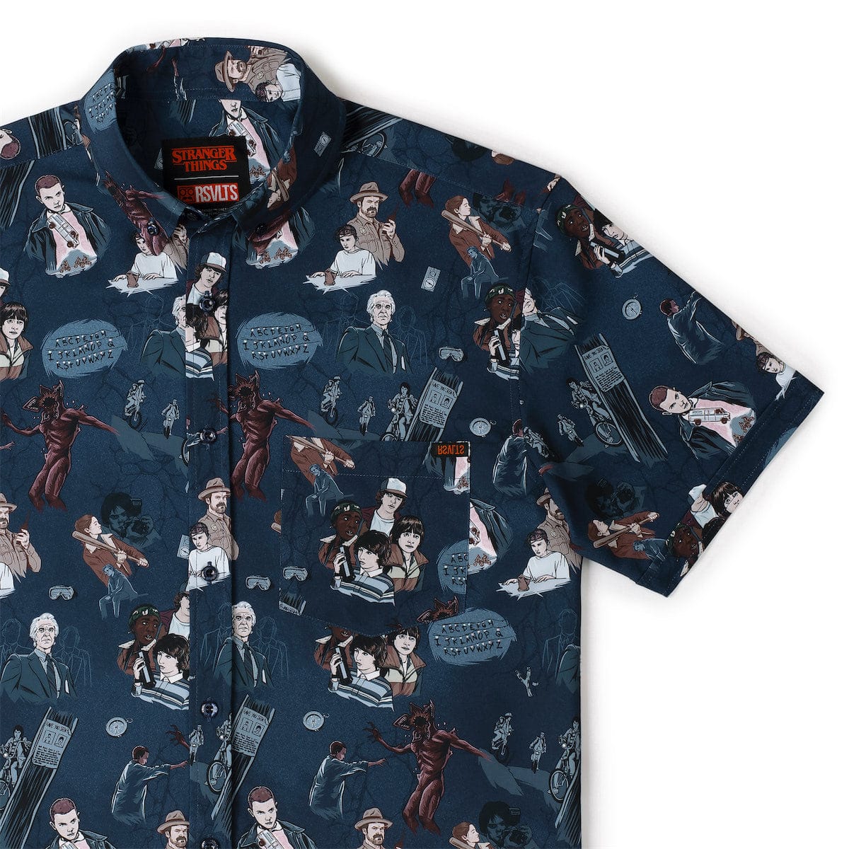 RSVLTS Stranger Things Something Is Coming KUNUFLEX Shirt