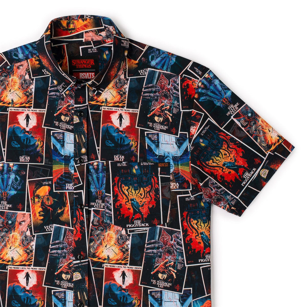 RSVLTS Stranger Things The Art of Four KUNUFLEX Shirt