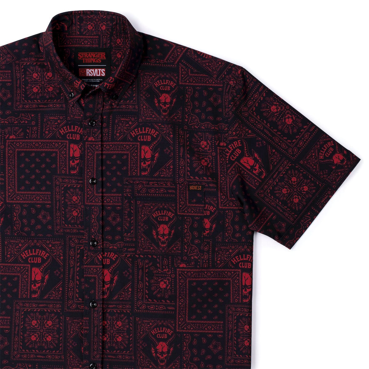 RSVLTS Stranger Things Welcome to Hellfire KUNUFLEX Shirt
